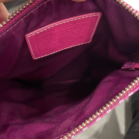 Coach Pink/Purple Gramercy Op Art Swing-Pack Bag - Picture 7 of 12